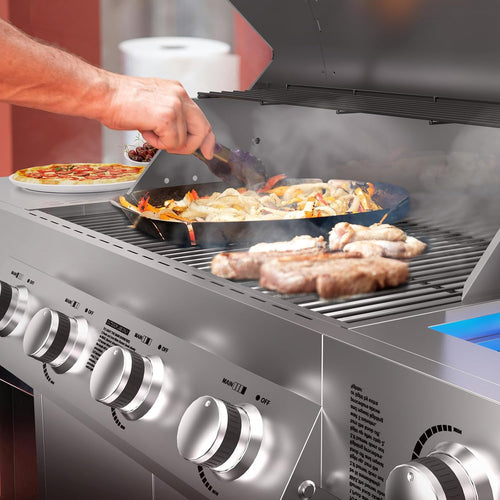 4 Burner Stainless Steel Propane Grill