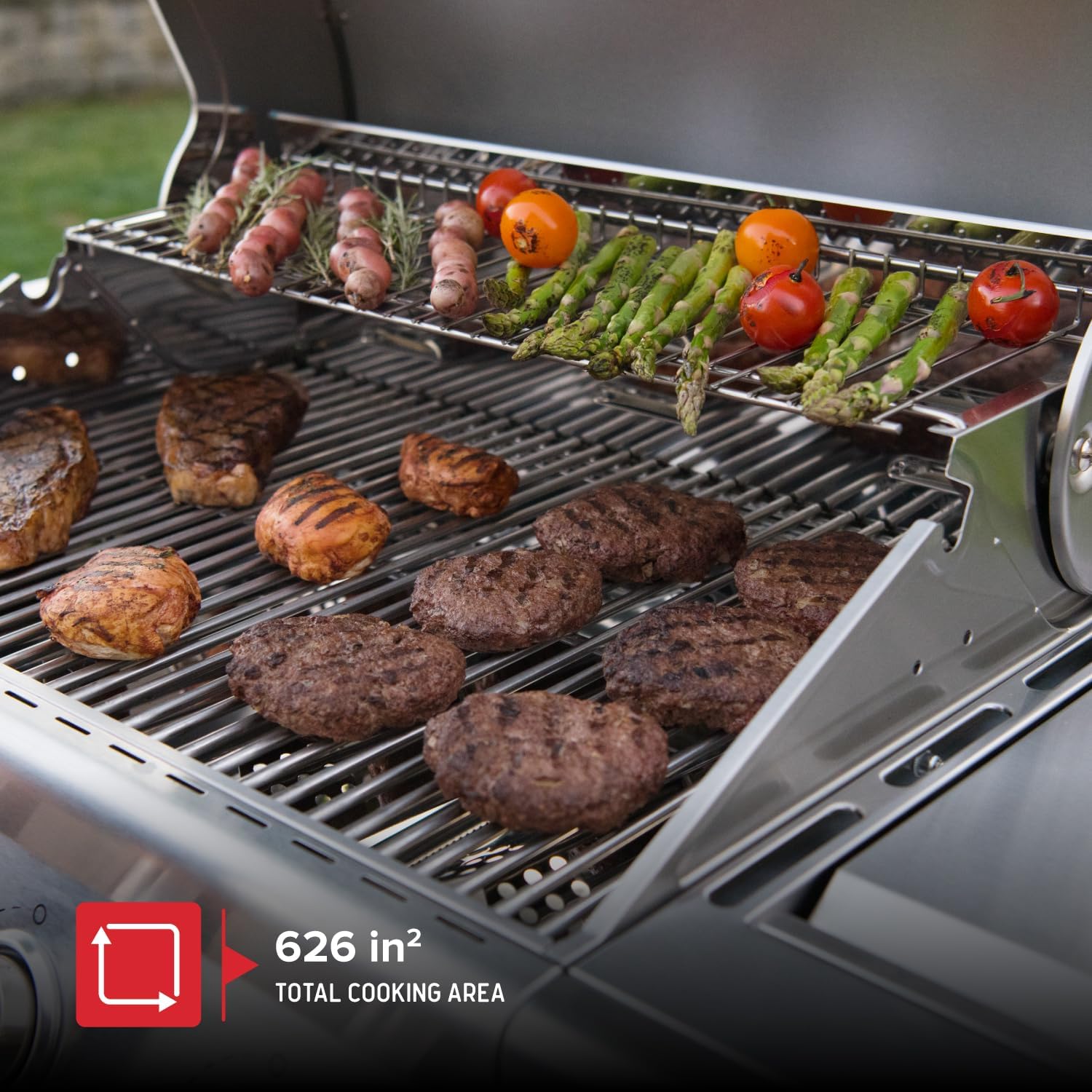 4 Burner Stainless Steel Gas Grill