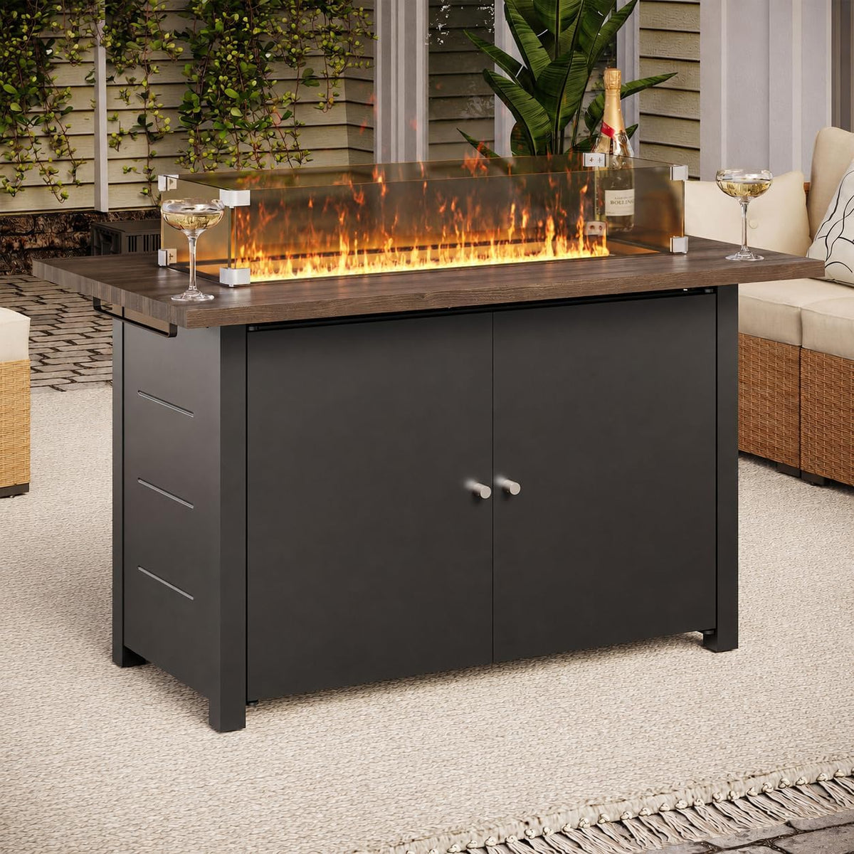 Propane Patio Fire Pit Table
