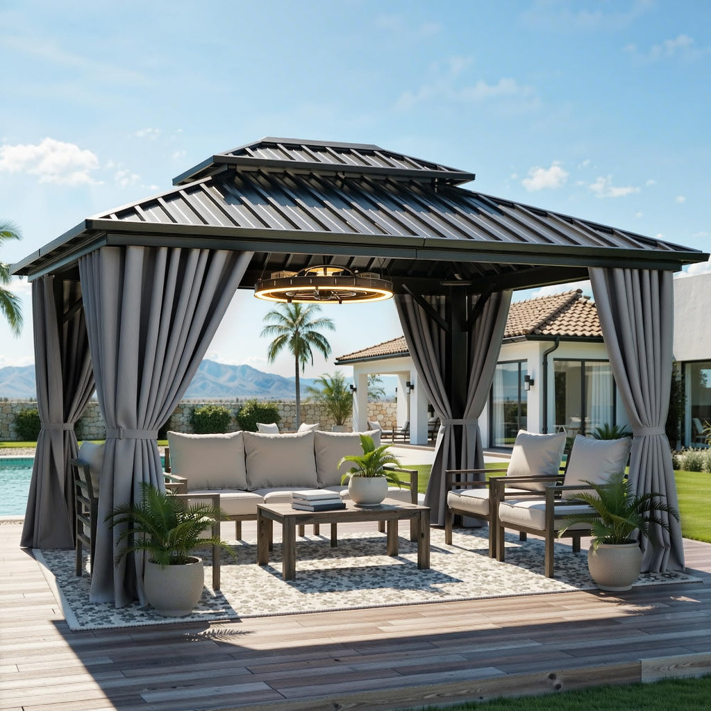 Aluminum Hardtop Patio Gazebo