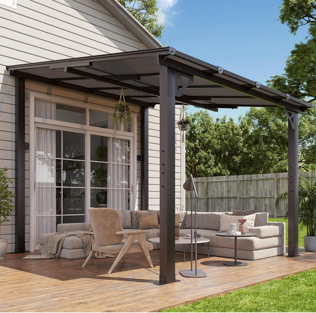 Aluminum Polycarbonate Patio Gazebo