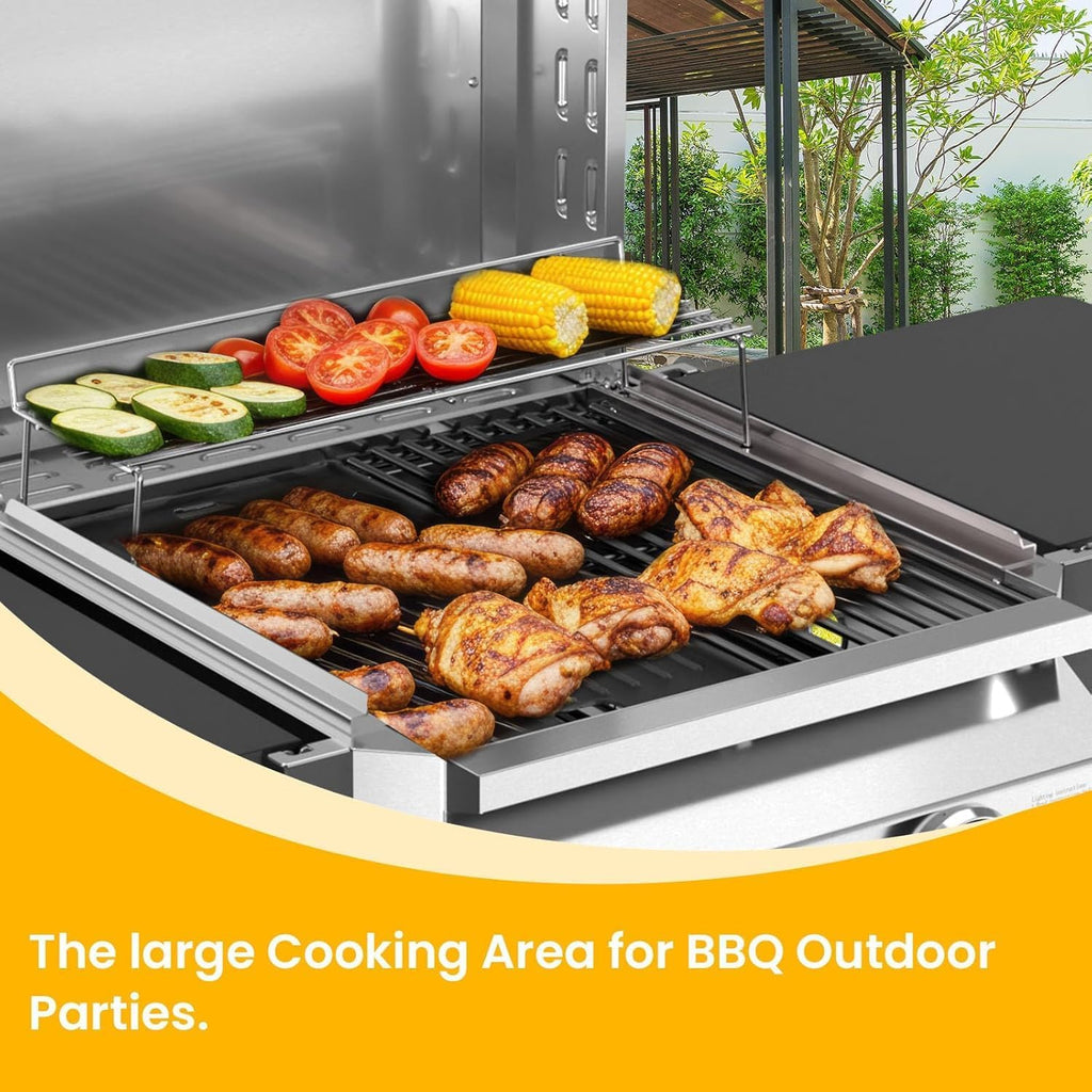 2 Burner Stainless Steel Propane Grill