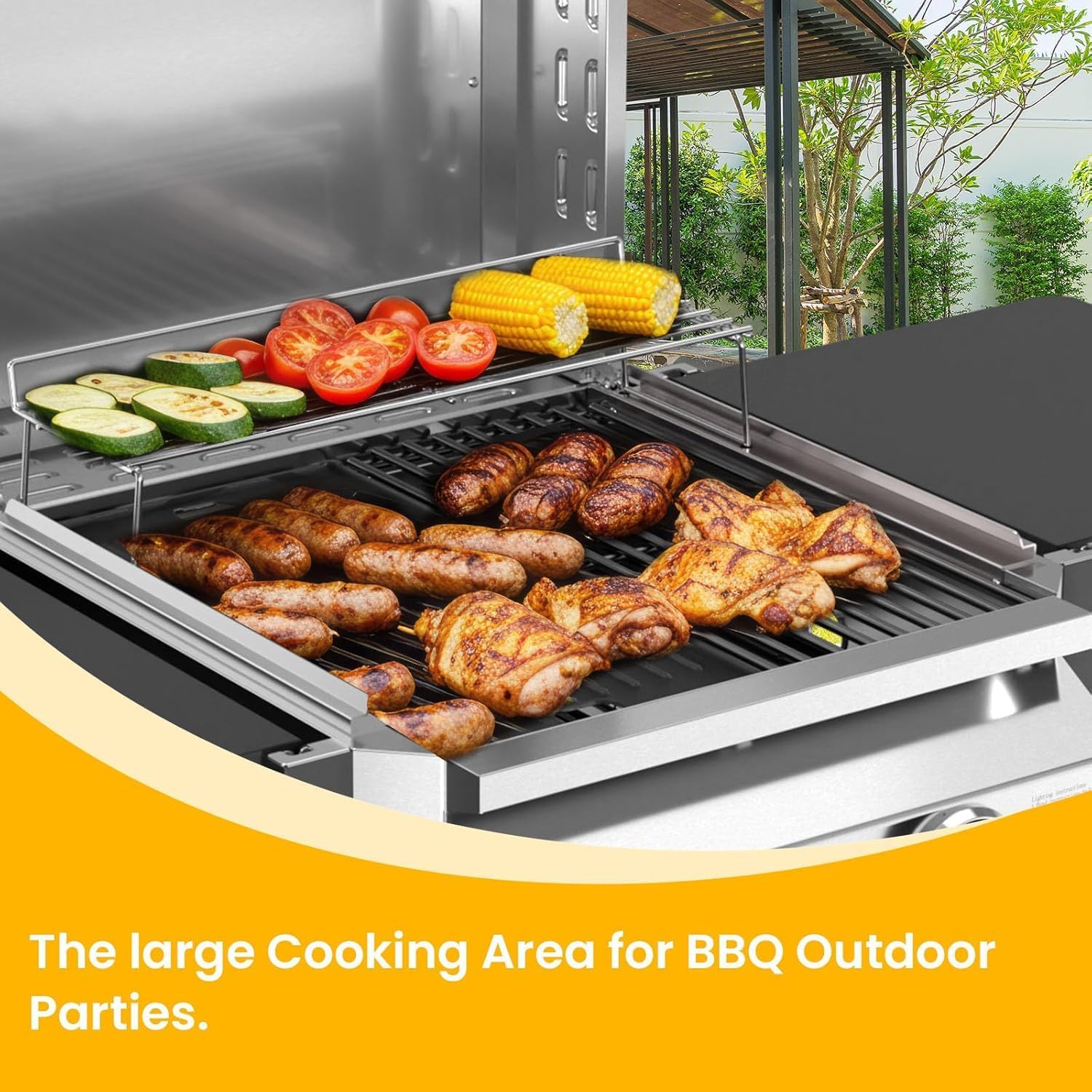 2 Burner Stainless Steel Propane Grill