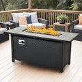 Rectangular Propane Patio Fire Table