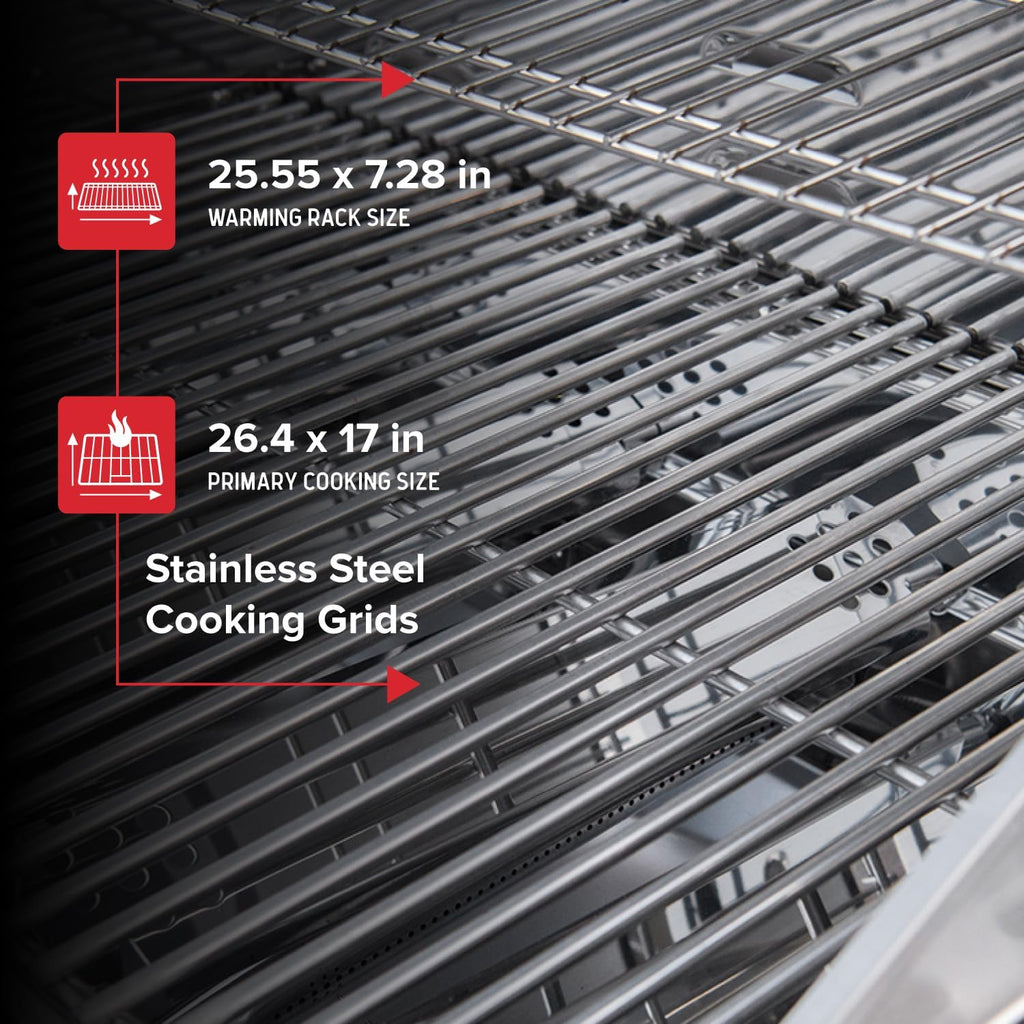 4 Burner Stainless Steel Gas Grill
