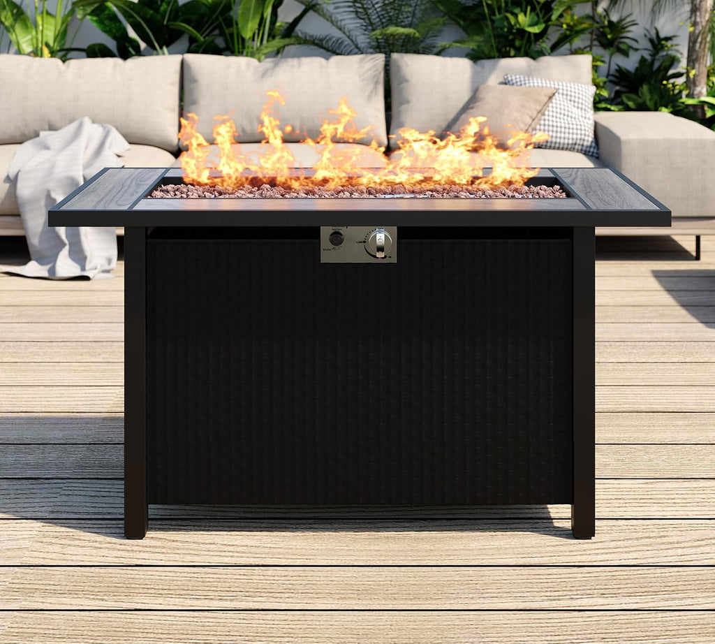 Propane Outdoor Patio Fire Pit Table