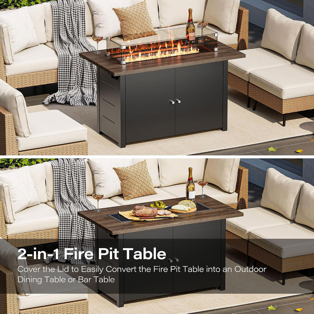 Propane Patio Fire Pit Table