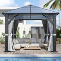 Polycarbonate Patio Hardtop Gazebo