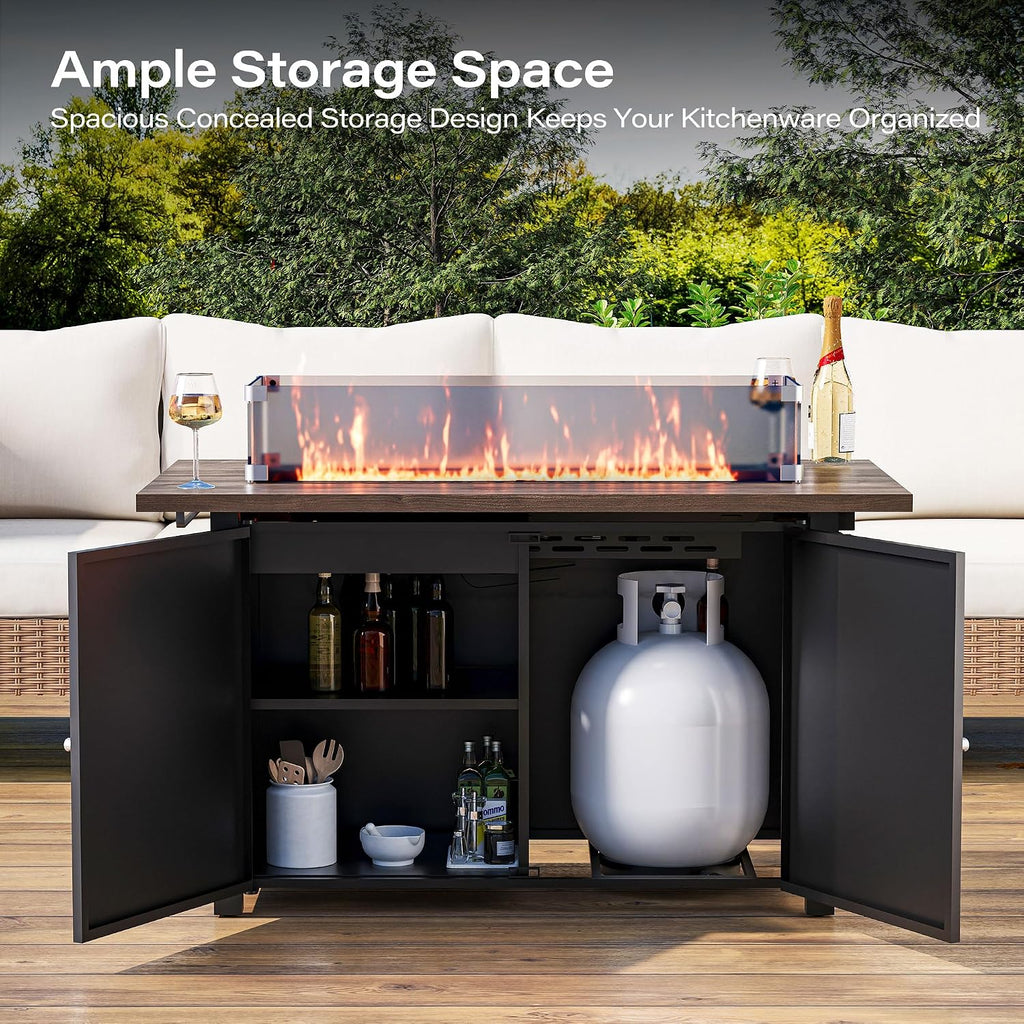 Propane Patio Fire Pit Table