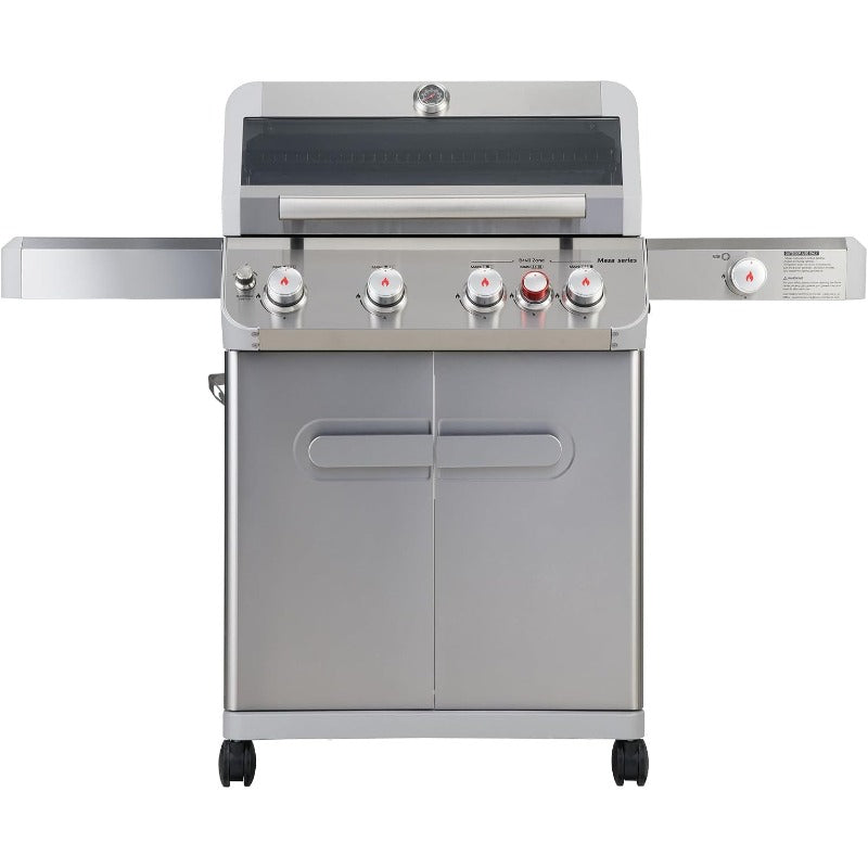 4+1 Burner Stainless Propane Grill