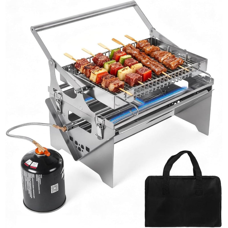 Rotatable Stainless Outdoor BBQ Grill