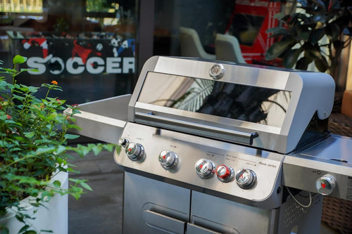 4+1 Burner Stainless Propane Grill