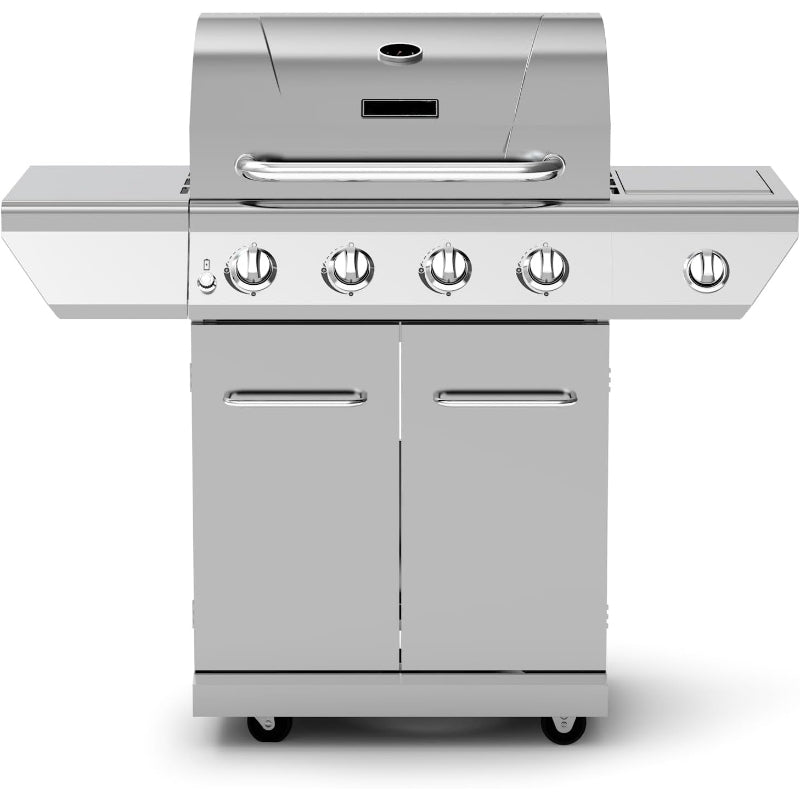 4 Burner Stainless Steel Gas Grill